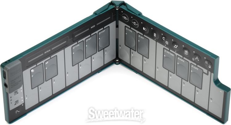 Korg nanoKEY Fold Foldable MIDI Keyboard - Alpine Green