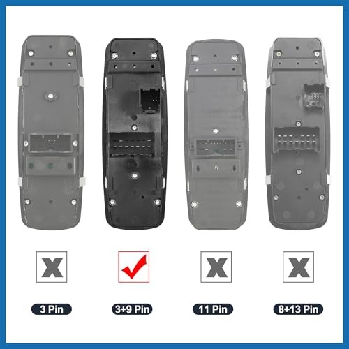 Front Left Driver Side Power Window Switch