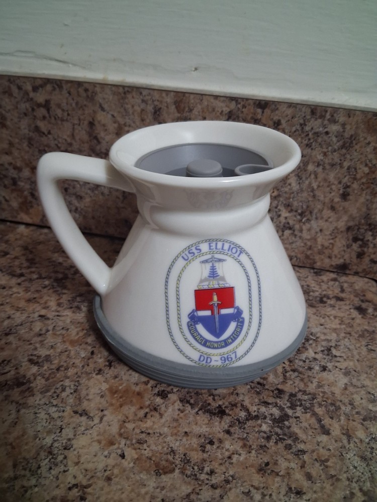Navy USS Elliot DD-967 Coffee Cup Mug