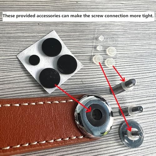 Compact Key Holder - Stylish & Practical Pocket Key Organizer With Brown