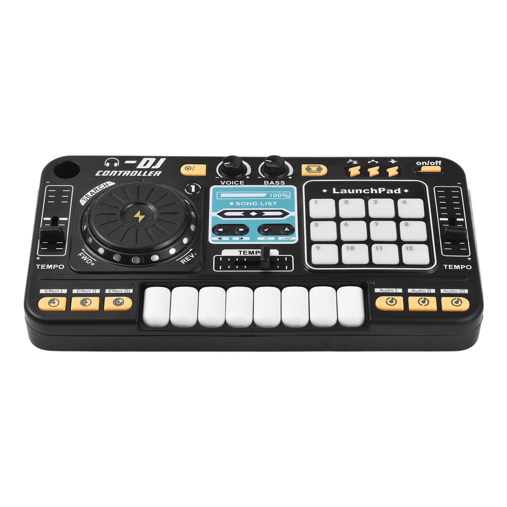 Musical DJ Set For Kids Turntable Multi Functional DJ Controller With Mic CLQT