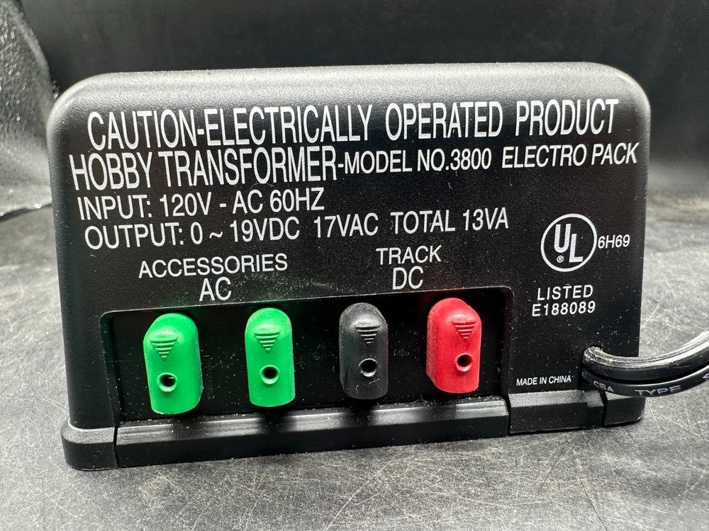 Model Power Electro 1.3 Generation 2 Train Transformer WORKS!