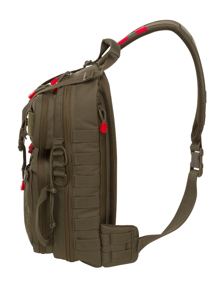 Fieldline Pro Roe Range Bag - Green Polyester, Soft Sling Case, Unisex