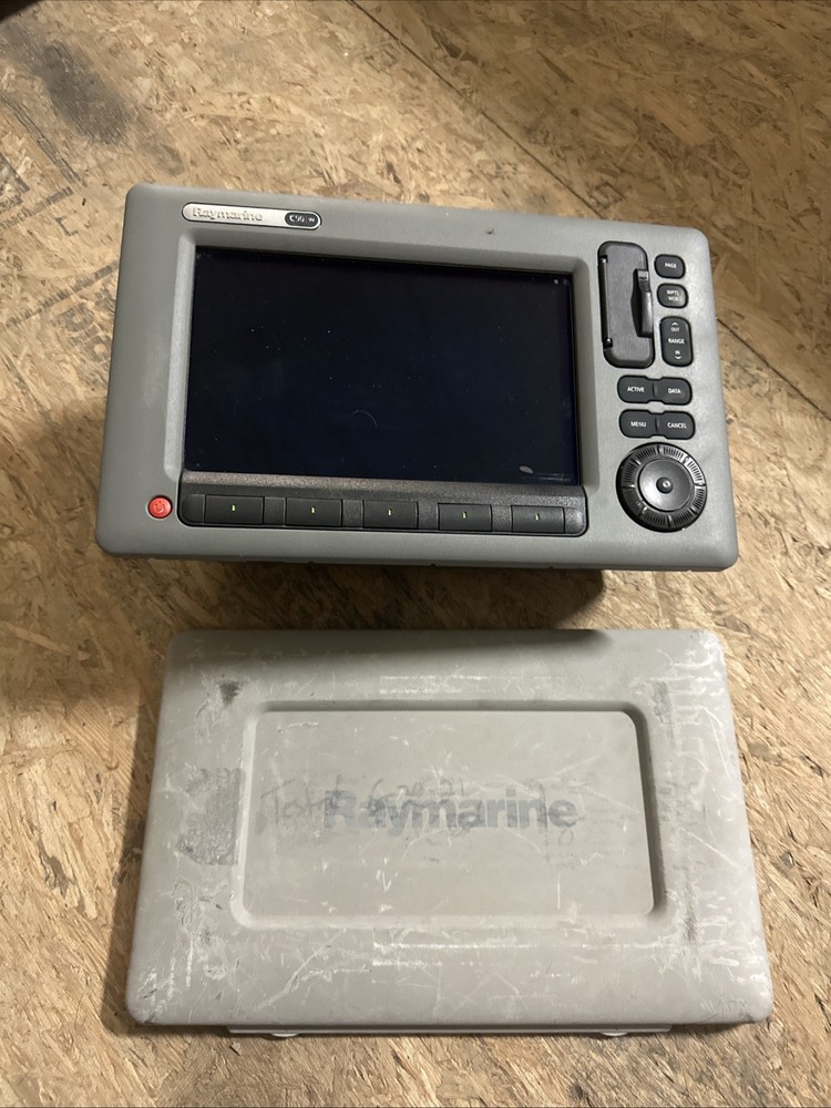 Raymarine C90w Widescreen GPS Chartplotter Multifunction Display; Fully Tested