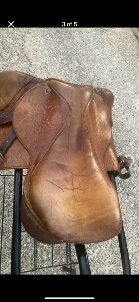 16” Beval English Saddle