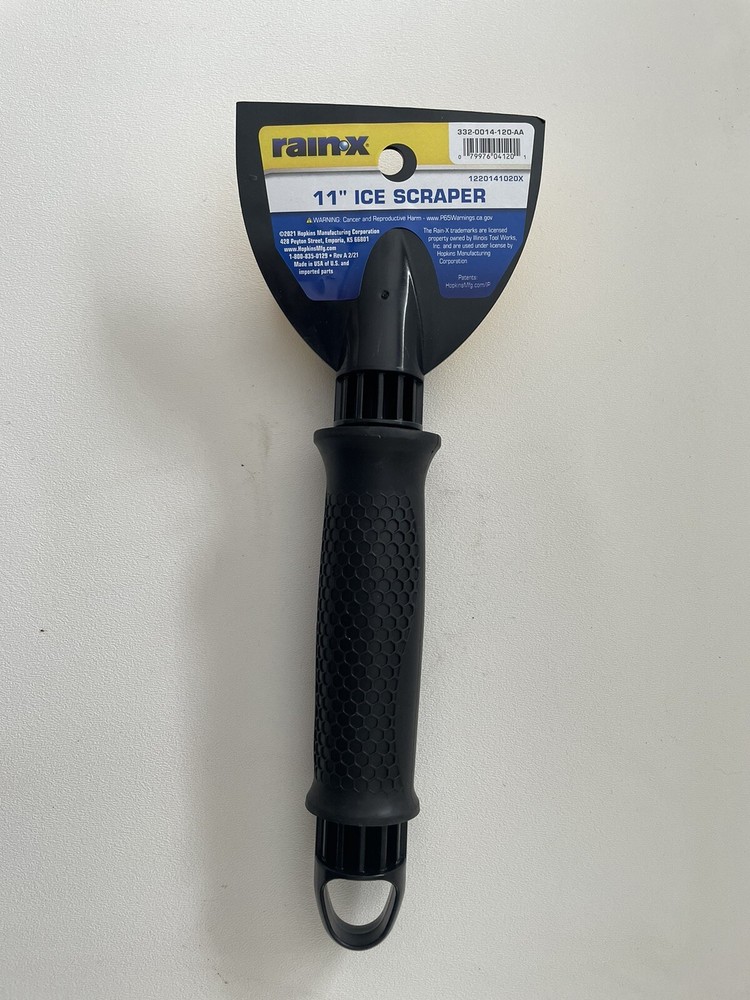 New 11" Rainx Ice Scraper Handheld Winter Gear Emergency Windshield