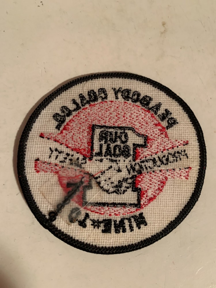 Peabody Mine #10 Mine Embroidered Patch Sew On Patch Production Safety