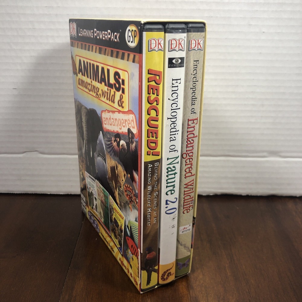 Animals: Amazing Wild & Endangered DK Learning PowerPack Windows 95/98/XP