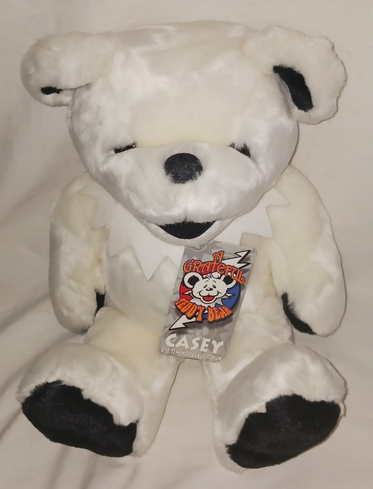 Large 14" Grateful Dead Liquid Blue Teddy Bear CASEY JONES