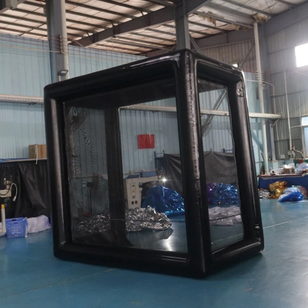 6ftx10ftx10ft Inflatable Golf Training Cage Golf Hitting Bay Golf Simulator