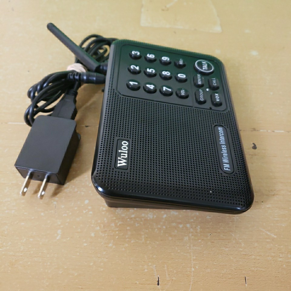 Wuloo Wireless Home Intercom System WL-666 SINGLE UNIT