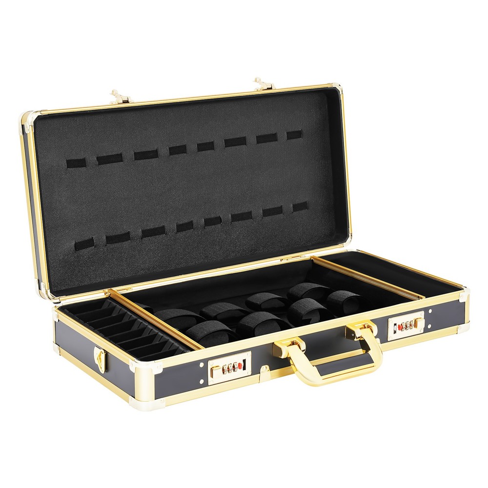 Barber Stylist Suitcase Clippers Trimmers Scissors Combs Storage Box Tool Case