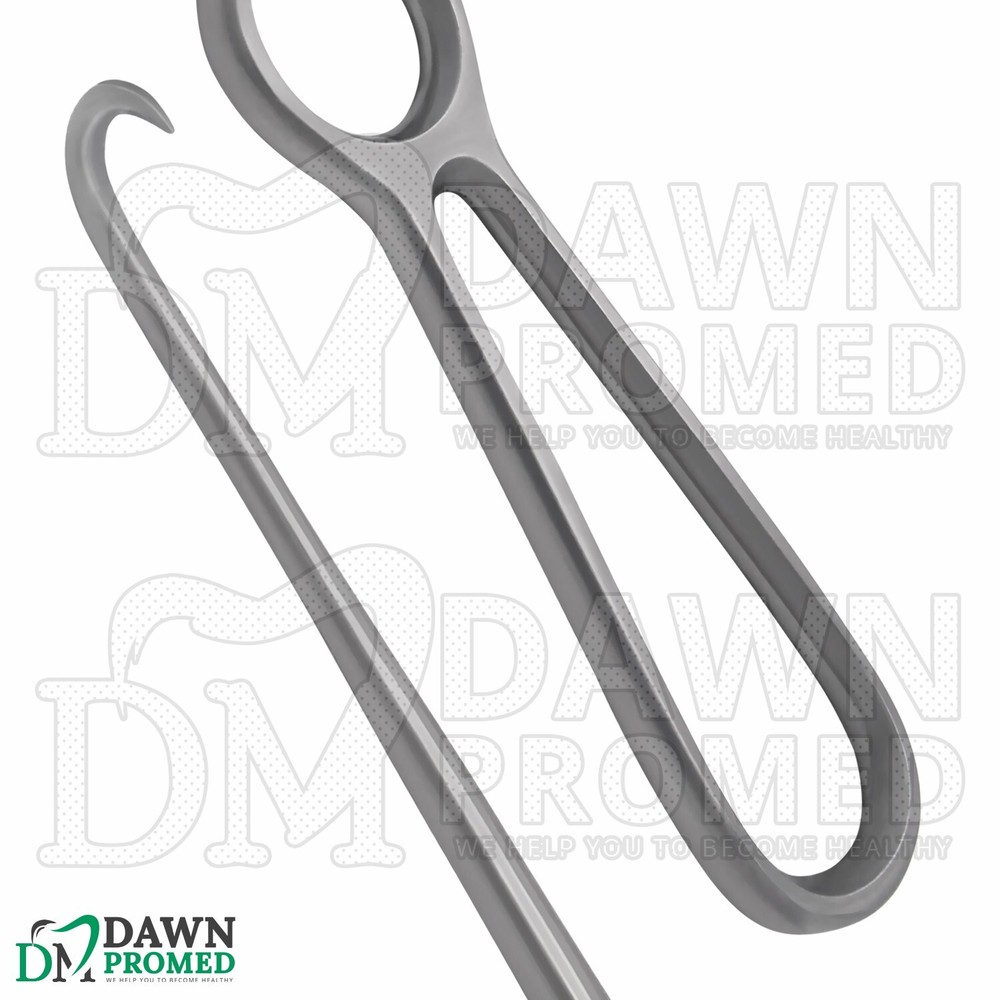 5 Pcs Volkman Retractor 8.5" 1, 2, 3, 4 & 5 Sharp Prong Surgical Instruments Set