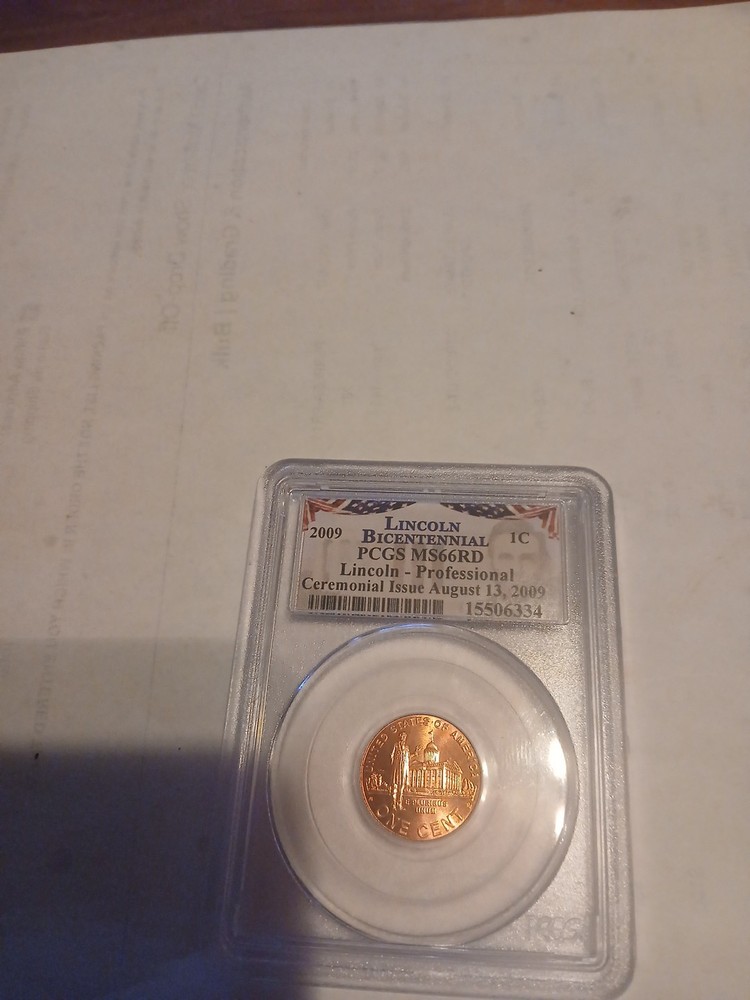 2009 Lincoln Cent PCGS MS66RD Professional