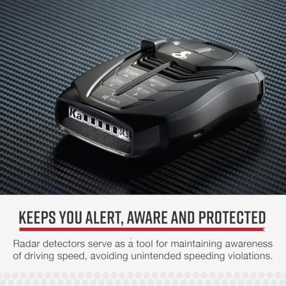 RAD 480i Laser Radar Detector Long Range Bluetooth Driver App Front Rear Detect