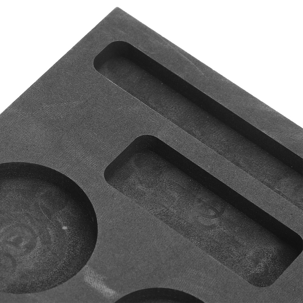 Graphite Mold: Graphite Casting Ingot Mold with 7-Slots Melting Casting