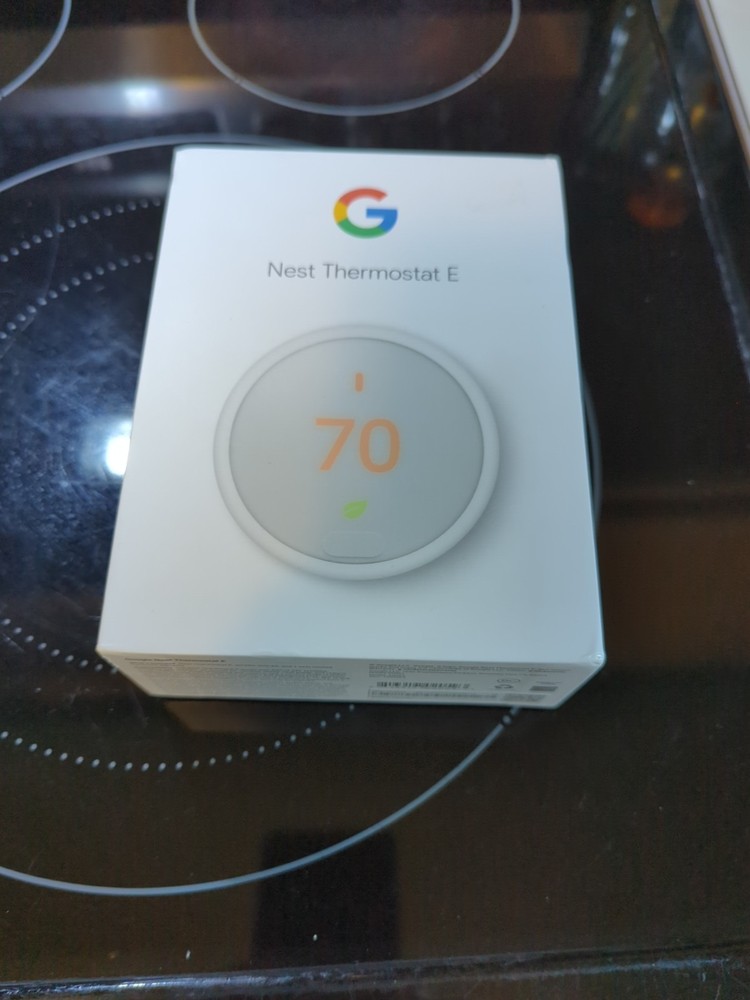 Google Nest Thermostat E Programmable White