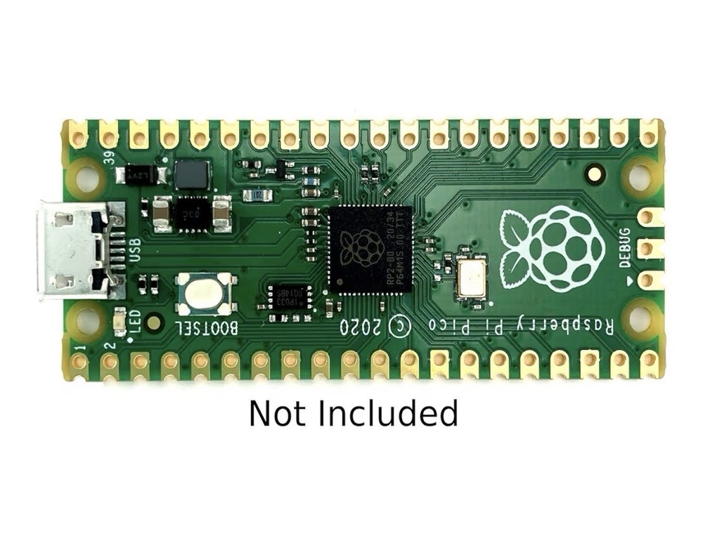 Raspberry Pi Pico Case Protective Enclosure Cover Multi Color Plastic