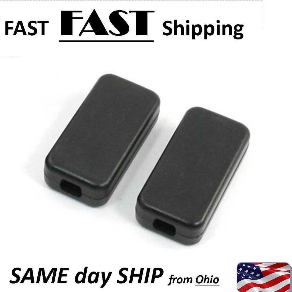 Very Small PROJECT Box --- 2 PACK --- small black