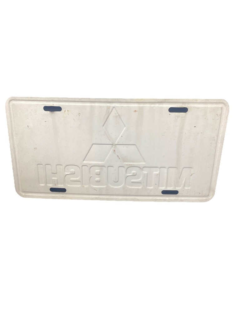 Vintage Mitsubishi License Plate