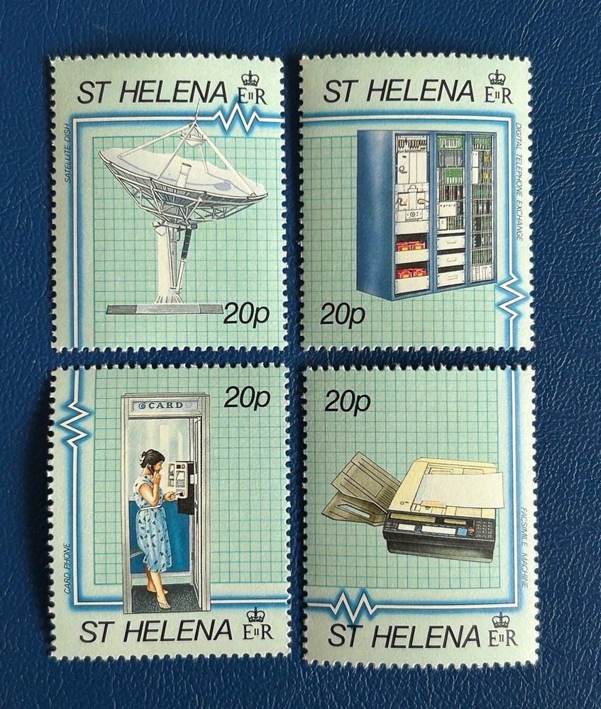 St. Helena   - 1990 - Modern Telecommunications