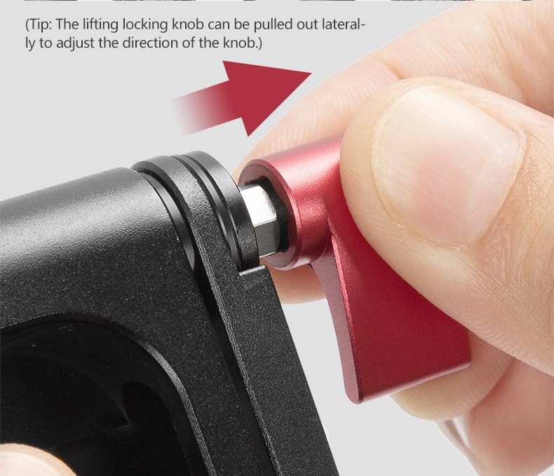 Z-Type Foldable Quick Release Plate Aluminum Tripod Adapter for DSLR Cameras