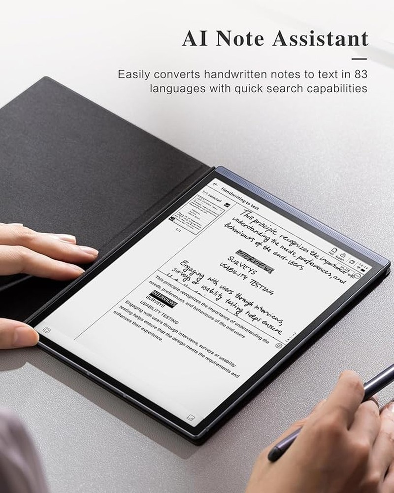 Protective Folio Case for iFLYTEK AINOTE Air2 Note-Taking Tablet 8.2", Premiu...