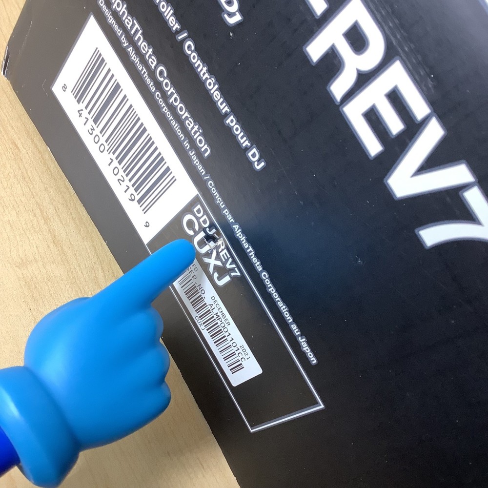 Pioneer Dj DDJ-REV7 Dj Controller BOX ONLY w/ Inserts