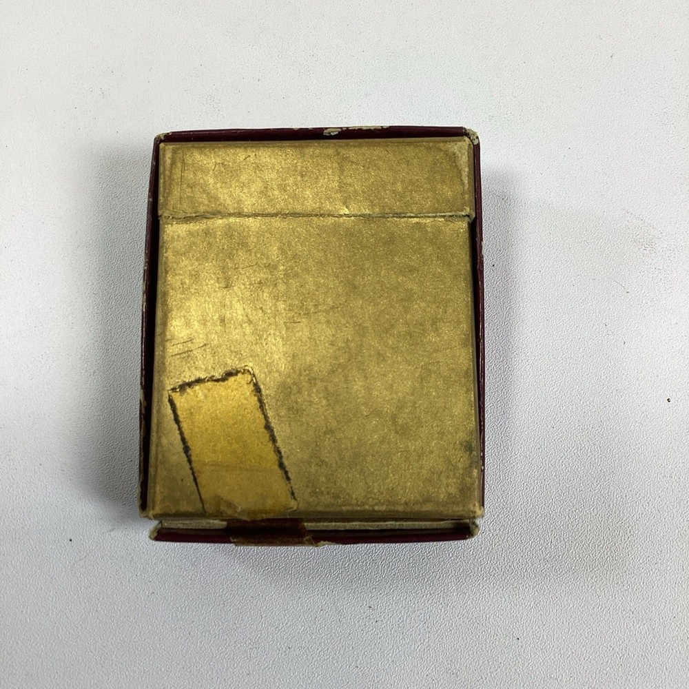 Vtg Ronson Metal Lighter In Box Case Papers Untested