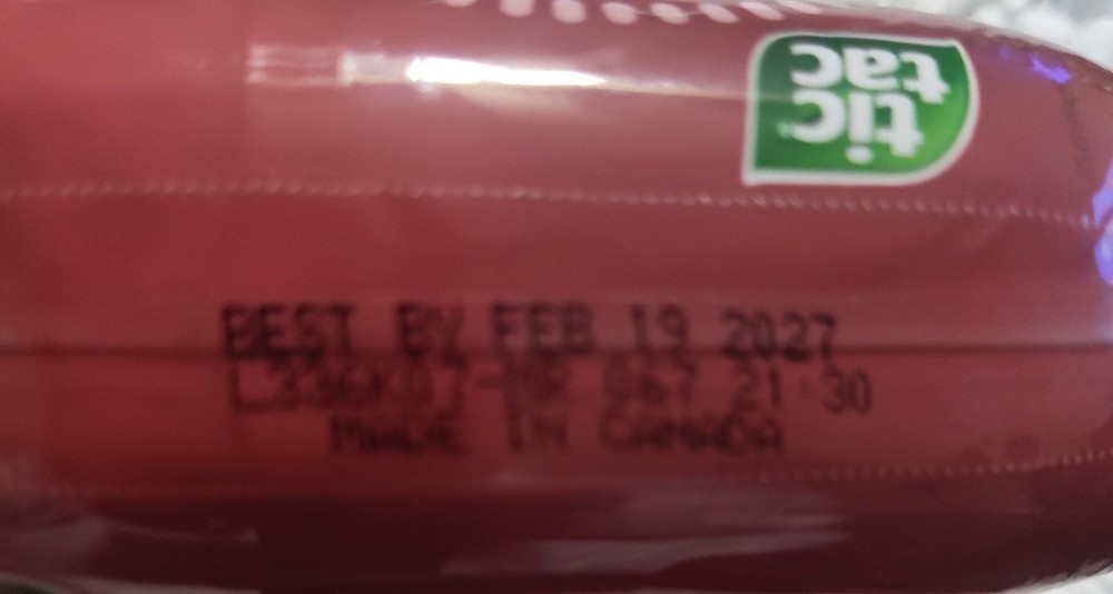 Dr. Pepper Tic Tacs Limited Edition