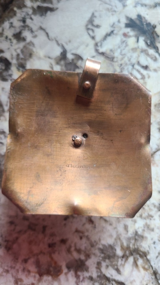 Drumgold Copper Candle Holder With Handle