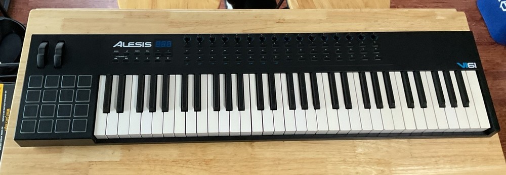 Alesis VI61 Advanced 61-Key USB MIDI Keyboard Controller