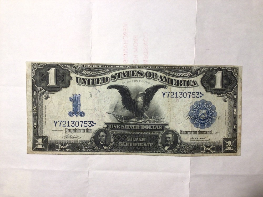 1899 “ Black Eagle  “ Silver Certificate
