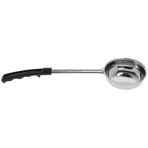 HUBERT Portion Control Server 8 oz Stainless Steel with Black Plastic Handle