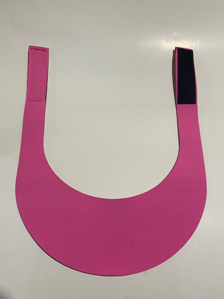 CCT Neoprene Pink Shooting Visor Cap Hat Lightweight ISSF