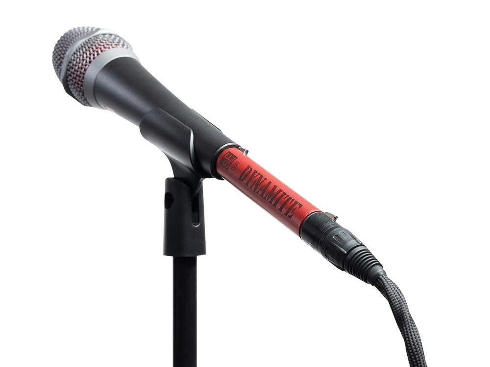 SE Electronics DM1-MIC-PRE Dynamite Active In-Line Preamp Red