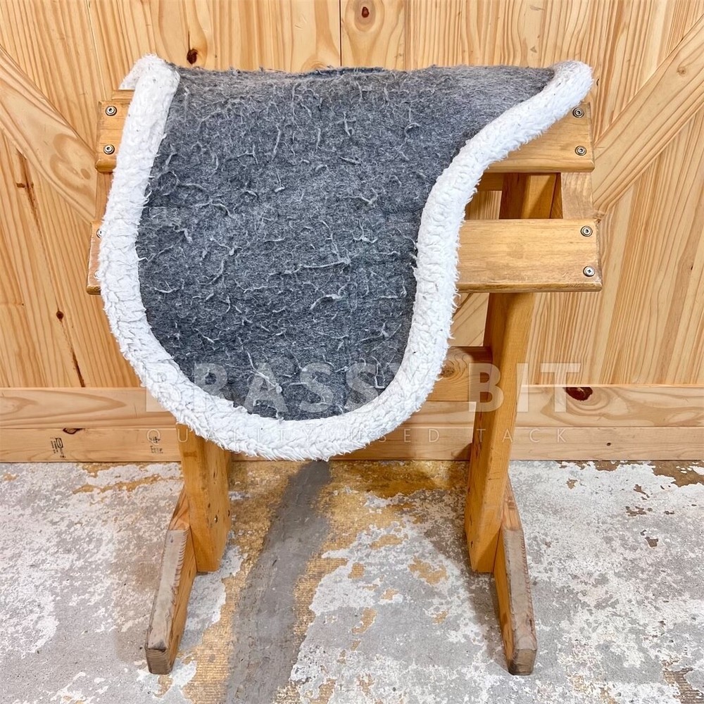 Diamond Wool Medallion English Saddle Pad