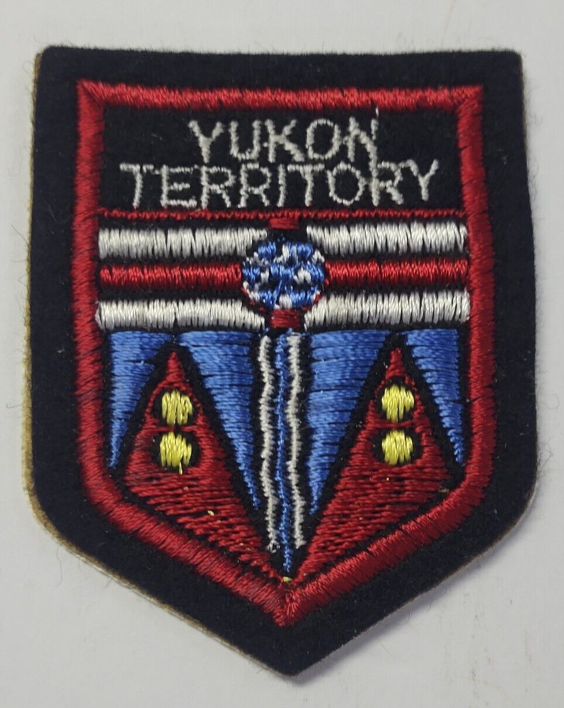 Yukon Territory Patch 2.25"X3"