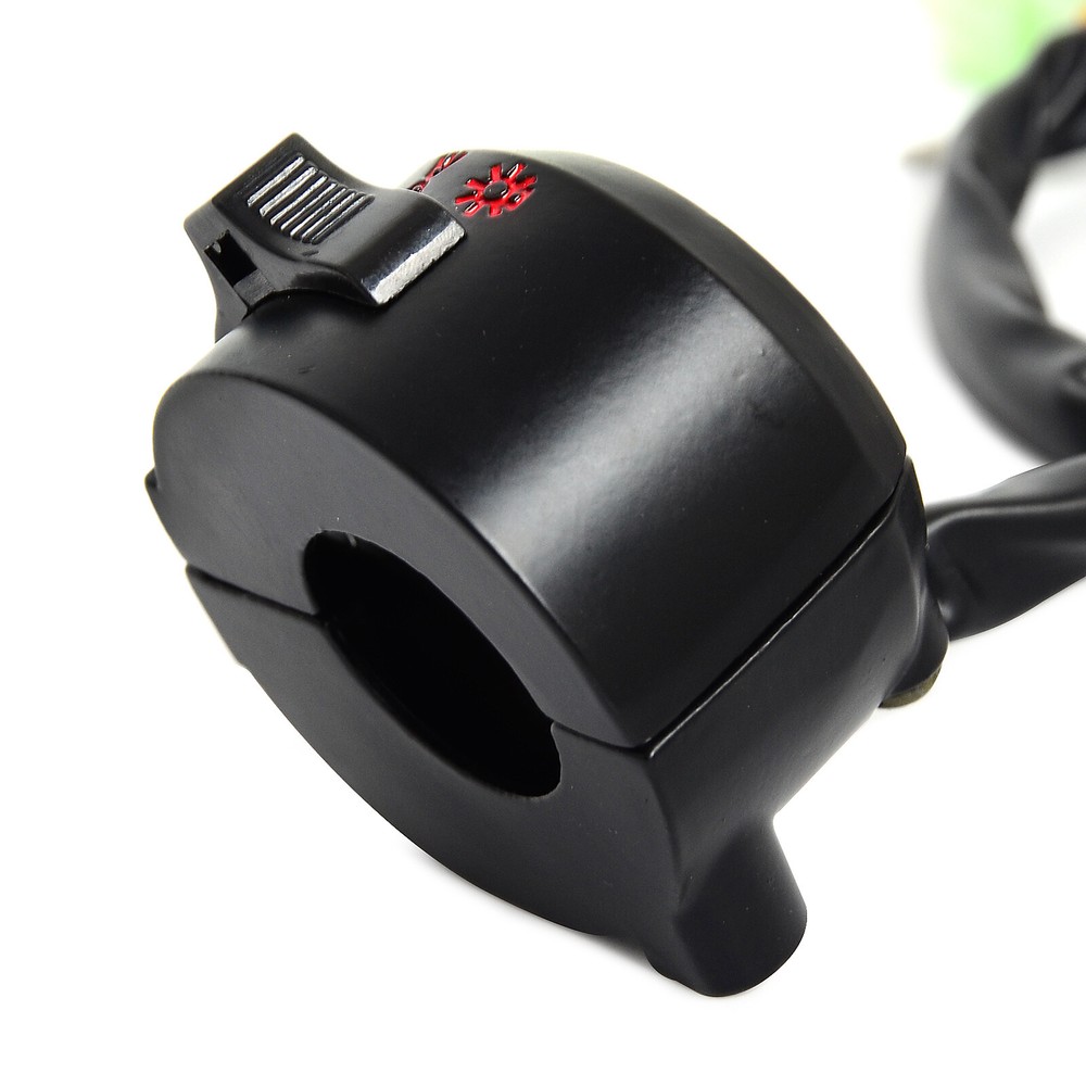 Motorcycle 7/8" Right Side Handlebar Horn Turn Signal Headlight Switch