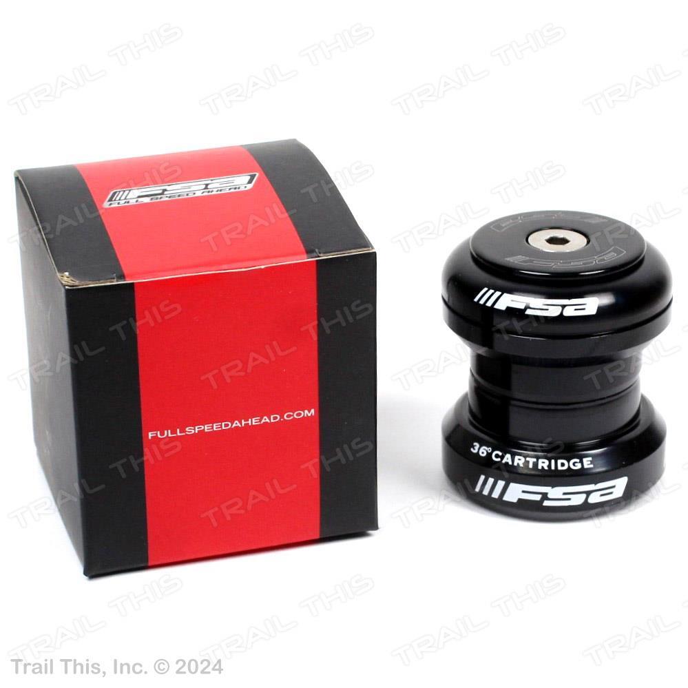 FSA Orbit Equipe 1-1/8" Threadless Bicycle Headset - Black