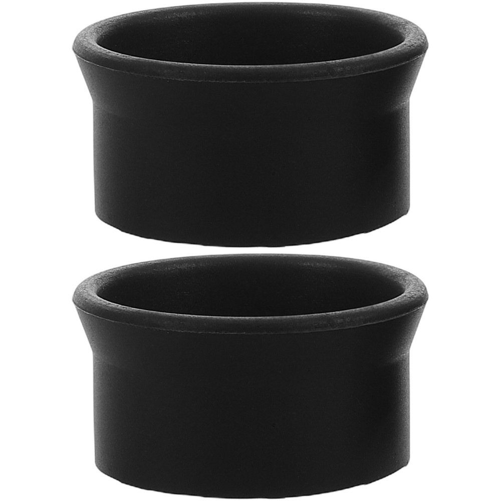 2 Pcs Microscope Eyepiece Cover Binocular Cups Binoculars Rubber
