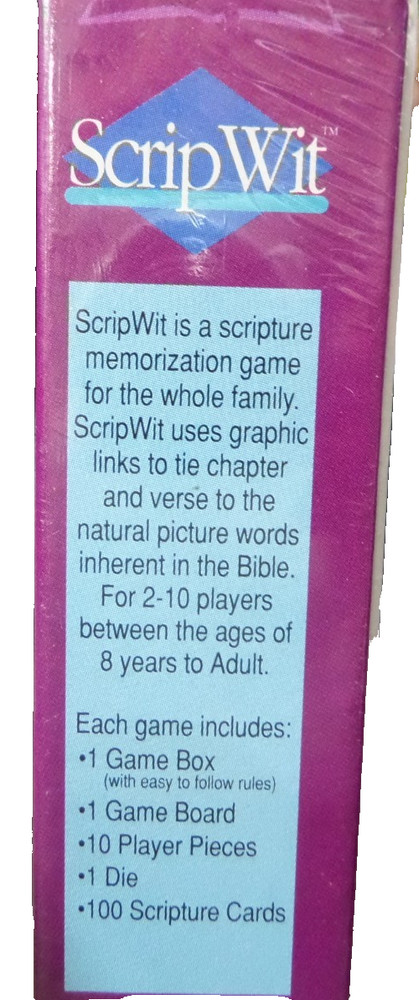 ScripWit Scripture Christian Bible Memorization Game