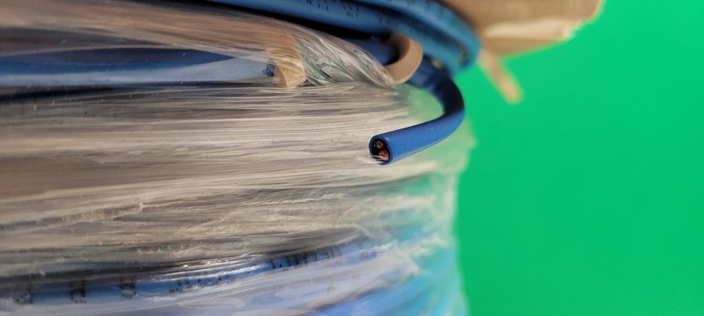 Genesis 18/2 18 AWG 2C Solid Shielded 1000' Plenum Fire Alarm Cable 46021006A