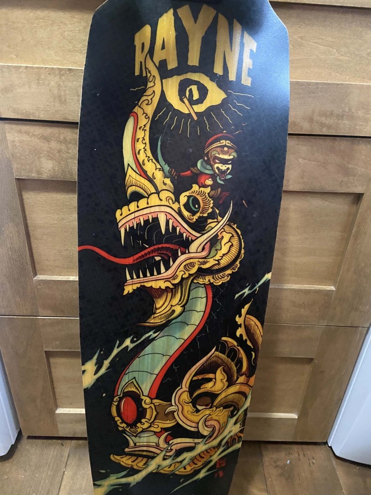 Original 2012/13 rayne avenger longboard deck complete