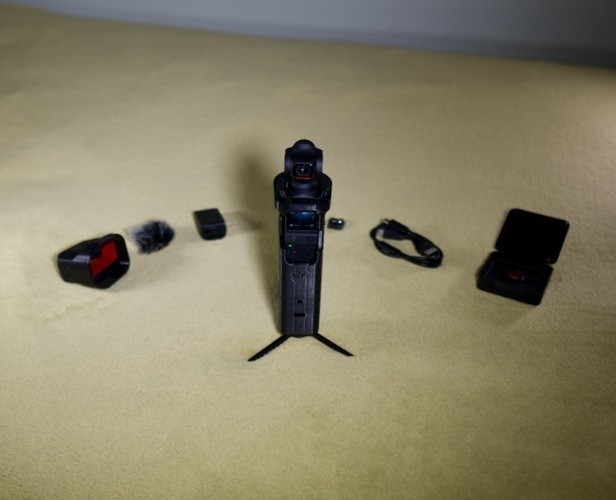 DJI Osmo Pocket 2 Creator Combo — Used, good condition — ScottieMakesStuff case