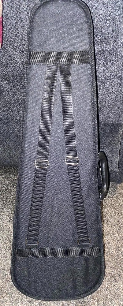 Pyle 1/4 Size Beginner Violin Starter Kit w/ Travel Case & Bow Extra Strings