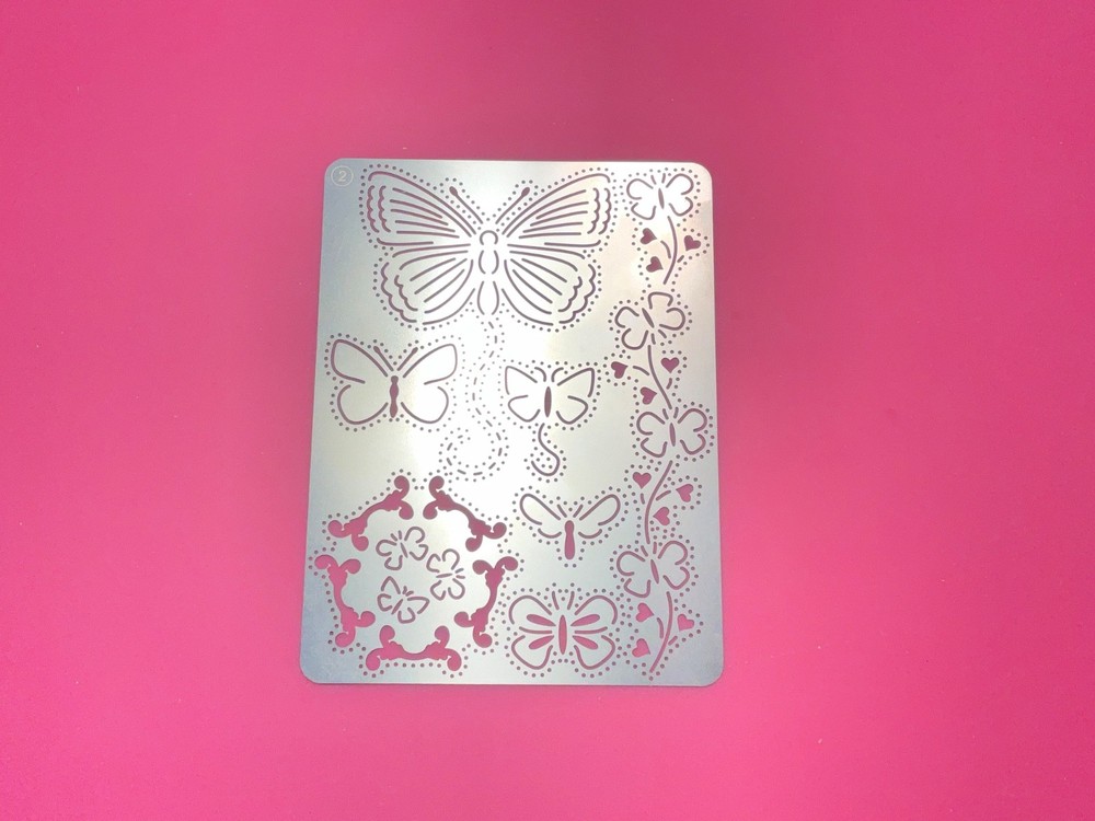 Pergamano multi grid 2 - Butterflies