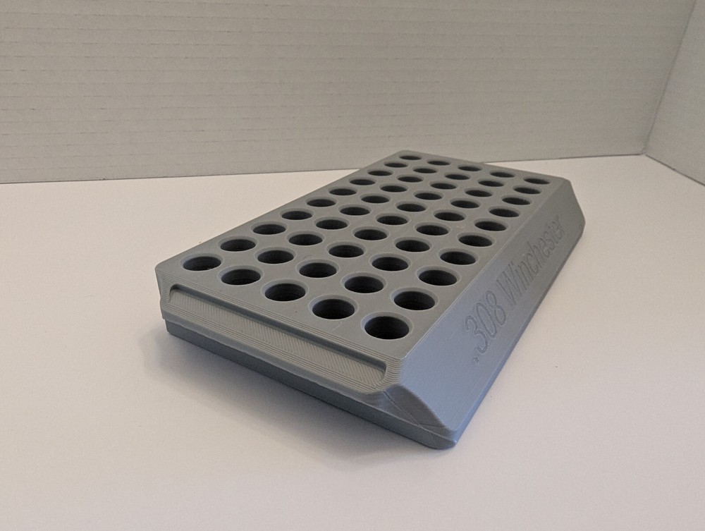 Custom 3D Printed Reloading Tray .308 Win | Custom colors and text
