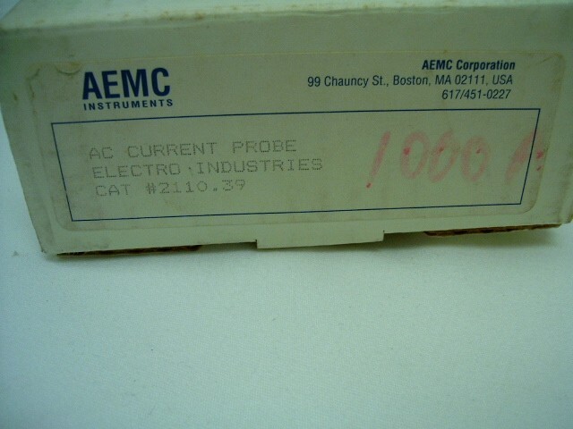 (NOS) AEMC CORP AC CURRENT PROBE, MODEL SD604
