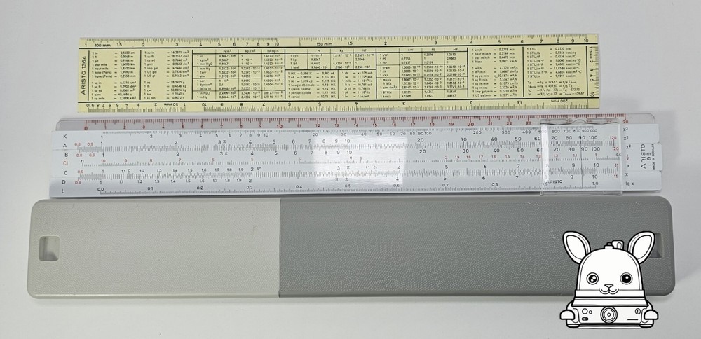 Aristo Studio Slide Rule GERMANY in Plastic Case